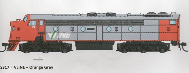 TRAINORAMA HO V/LINE S317
